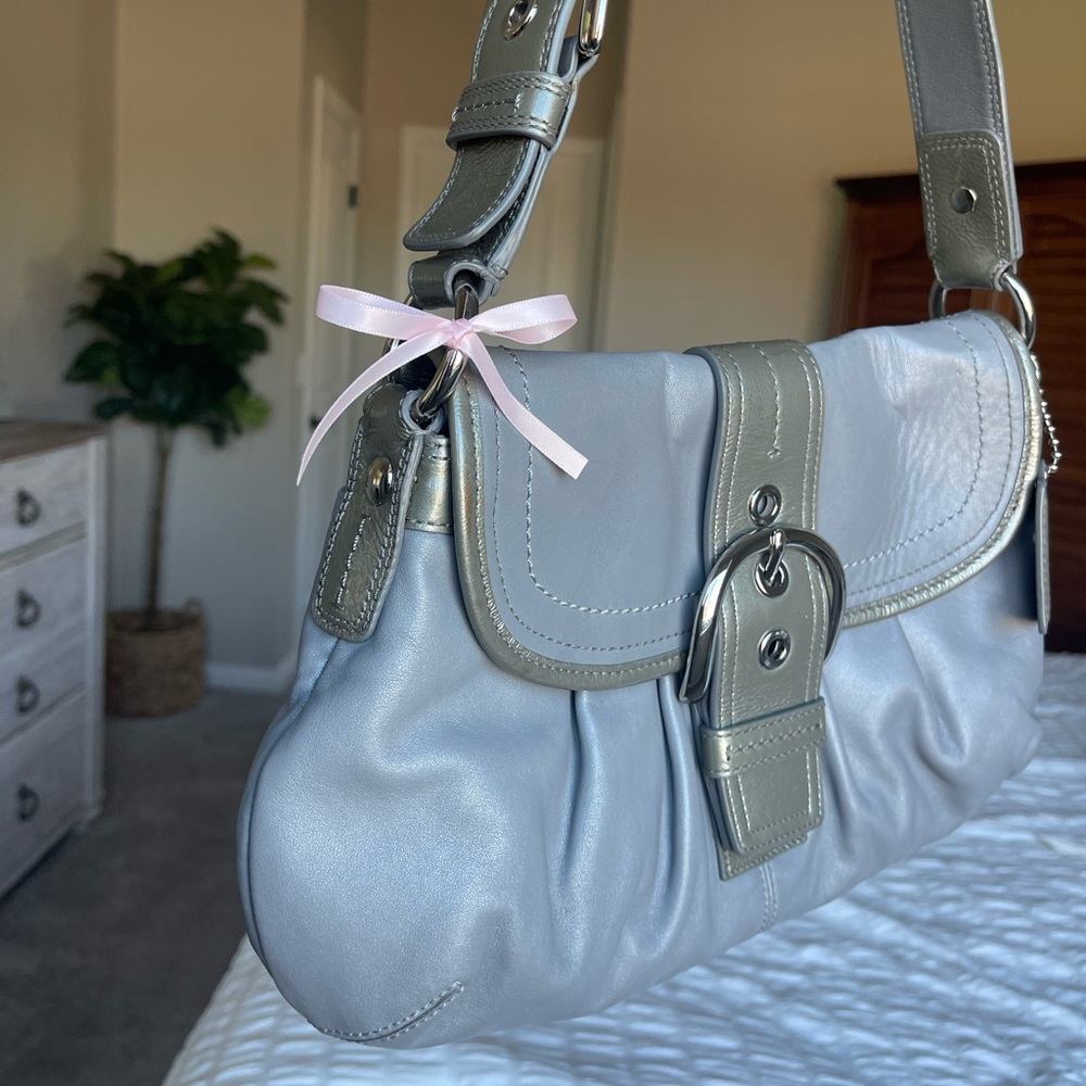 RARE Vintage COACH Y2K Shoulder Bag - Picture 4 of 17